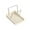 A002- White, variant on White Pot Lid Rack & Cutting Board Stand - Supports Various Pot Lids, Cutting Boards, Boasts Stable Metal Frames & Drip Tray for Kitchen Counter Tidy-Up - For Home Chefs, Apartment Dwellers, Kitchene