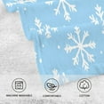 thumbnail image 5 of Yayeee 100% Cotton Hand Towels for Bathroom 16" x 28" Soft Absorbent Kitchen Towel, Snowflake Pattern, 5 of 7