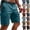 #03 Dark Green, variant on Cargo Shorts for Men Relaxed fit Elastic Waist Athletic Work Shorts Summer Lightweight Hiking Shorts Multi Pockets,L,#03 Army Green
