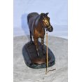 thumbnail image 5 of Nifao Standing Horse Limited Edition Bronze Statue by Bob Beeler – Home Decor Sculpture, 12"L x 6"W x 10"H, 5 of 10