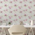 thumbnail image 2 of Ambesonne, Springtime Peel & Stick Wallpaper for Home, Cottagecore Floral Print, 13"x36", Pistachio Green Lilac, 2 of 5