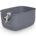 thumbnail image 1 of Caja de arena para gatos Gefryco, grande, de lados altos, extra grande, 1 of 7