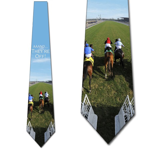 mens horse racing ties