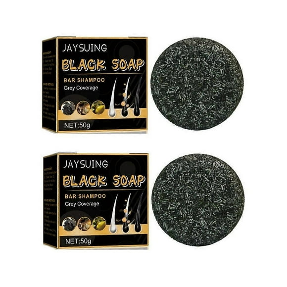 1-3pcs Spartan Gray Hair Reverse Bar Mane Gray Reverse Bar, Hair Darken Bar Soap Nourishes