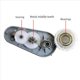 thumbnail image 2 of 2X Caja de Cambios de Motor de Alta Velocidad RS775 de 24 V para Actualización de Motor Caja de Cambios de Motor Eléctrico con Kit de Conectores de Cable, 2 of 6