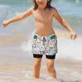 thumbnail image 7 of Cauagu Back To School Print Swim Trunks for Men,Youth Boys Swim Shorts Compression Liner Beach Shorts Boys' Swimming Shorts 7-20 Years Bathing Suit-Medium, 7 of 7