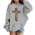 thumbnail image 3 of Tiijoy Tween Girls Jesus Graphic Print Hoodie Soft Hooded Sweatshirt, Sizes 13-14, 3 of 3