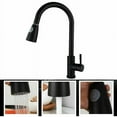 thumbnail image 5 of Stainless Steel Kitchen Faucet With Elegant Design, 360 Degree Swivel Spout For Complete Sink Accessibility (Mixing Faucet), 5 of 5