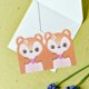 thumbnail image 3 of 100 tarjetas de agradecimiento con sobres de ciervos de dibujos animados, ideales para baby showers, cumpleaños y pequeñas empresas, 3 of 8