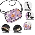 thumbnail image 3 of FORMRS Mini Crossbody Bag for Women Adjustable Shoulder Rope Travel Casual Phone Purse, Purple Cute Halloween, 3 of 7
