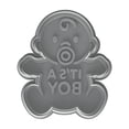 Color Pacifier Icon Mighty Gadget Baby Boy with Pacifier Cookie Cutter & Stamp - 4x3.2 ...