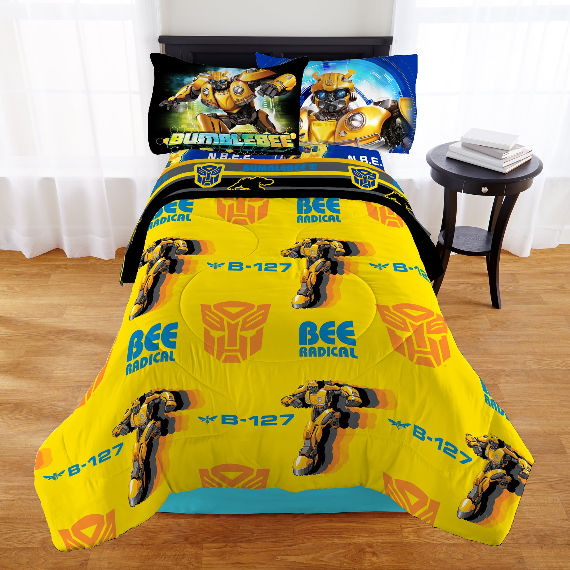 Bumblebee Transformer Bedding Set - Bedding Design Ideas
