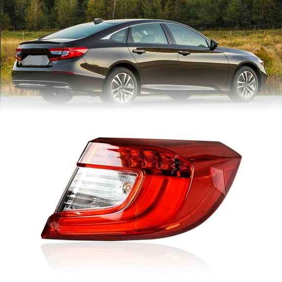labwork 1-Pack RH Tail Light Assembly with LED Replacement for 2018-2021 Accord Passenger Side Outer 33500TVAA01