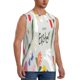 thumbnail image 2 of Balery Happy Easter Camisetas sin mangas para hombre, absorbe la humedad y protege contra el mal olor.-Medium, 2 of 7