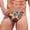 a27-Gold, variant on Low Rise Bikini Brief for Men Vintage Sexy Thong Swim Briefs Summer Bathing Surfing Swimwear Quick Dry Drawstring Swimsuits Triangle Underwear Size XL,Dark Blue