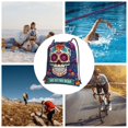 thumbnail image 6 of Honeii Dead Day Party Print Drawstring Backpack,String Bag,Sackpack Cinch Water Resistant Nylon for Gym Shopping Sport Yoga, 6 of 6