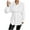 White, variant on Timegard Tops for Women Lapel V Neck Button up Shirts Dressy Casual Work Office Slim Long Blouse Fall