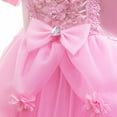 thumbnail image 6 of Girls Cinderella Dress Halloween Christmas Princess Costume, Size 8-9Y, 6 of 9
