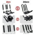 thumbnail image 4 of 2Pcs J-Bar Kayak Roof Rack, Universal Foldable Kayak for Kayak, Canoe, Surf Board, Ski Board, Rooftop Mount on , Car and Truck Crossbar (One Side), 4 of 9