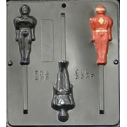3349 Might Man Lollipop Chocolate Candy Mold
