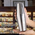 thumbnail image 4 of Juego De Coctelera De Acero Inoxidable Para Mezclar Bebidas - Durable Y Elegante, Bartender Essential, 4 of 7