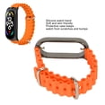 thumbnail image 3 of Correa de Reloj de Silicona con Funda Protectora de Parachoques de Acero Inoxidable Accesorio de Banda Deportiva Ajustable de Silicona Suave Apto para Band 7 ANGGREK Otros, 3 of 8