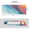 thumbnail image 3 of Abstract Wave Colorful Mouse Pad Gaming XL Large Mousepad Desk Mat Long Extended Big Keyboard Pads Table Accessories for Gaming and Office Pc Laptop Computer 31.5 X 11.8 Inch, 3 of 6