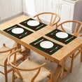 thumbnail image 4 of Red and Green Buffalo Plaid Placemats Set of 4 Christmas New Year Holiday Decoration for Dining Table Easy to Clean Kitchen Table Mats 18 X 12 Inch, 4 of 5