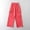 54#Red, variant on Dwaogom Women's Summer Solid Color High Waisted Shorts With Floral Pleated Hem Casual Shorts Compression Slimming Leggings Shiny Leggings For Women Plus Size