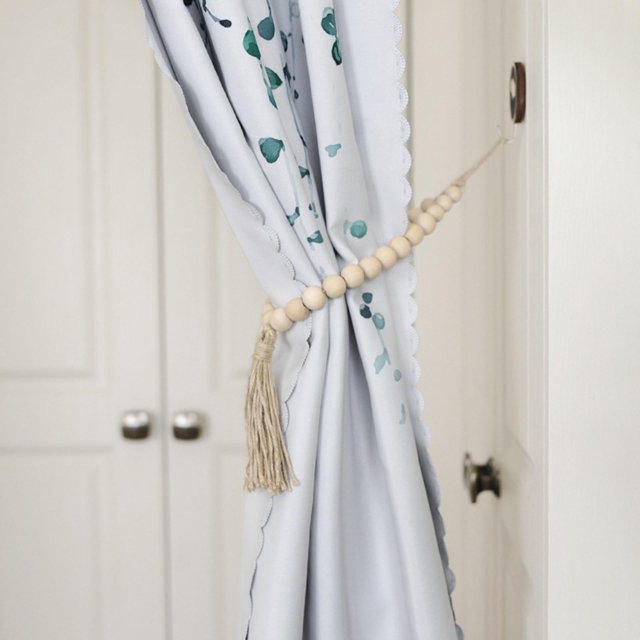 Cortina Tieback de corbatas ventana tratamiento granja Garland - Syle3 perfecl Tiebacks de cortina de ventana