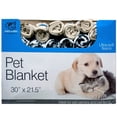 thumbnail image 3 of Kole Imports Ultra-Soft Fleece Paw Print Pet Blanket, 3 of 3