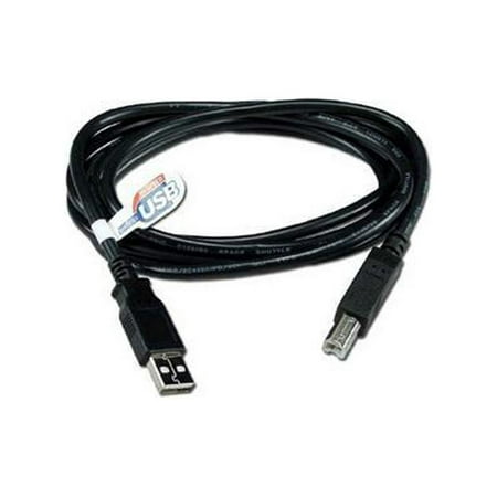 UPC: 0037229228526 | QVS CC2209C-06 6 ft. Black USBA-USBB M/M Black Cable