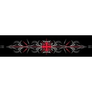 Zan Headgear Cotton Cooldanna Head/Neck Wrap Tribal Iron