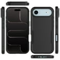 thumbnail image 4 of For iphone 17 Air Case, Ebizware Heavy Duty Rugged Shockproof Phone Case [Military Grade Drop Tested] Dual Layer Full Body Protective Bumper for Apple iphone 17 Air Cover - Black, 4 of 8