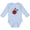 AE-Light Blue, variant on Ladybug Lover Girls Long Sleeve Baby Bodysuit