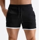 thumbnail image 3 of pstuiky Abreviatura para hombres, Pantalones cortos casuales de moda para hombre, con cordón ajustable, cintura elástica y bolsillos laterales Pantalones cortos de golf, 3 of 3