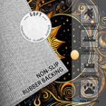 thumbnail image 2 of 4x5 Rug, Boho Sun Rug Washable Non Slip Soft for Living Room Bedroom, Burning Sun Celestial Area Rug, Bohemian Carpet, Boho Sun Home Decor & Gifts, 2 of 7