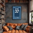 thumbnail image 2 of Shaun Alexander Seattle Seahawks Framed 27" x 39" Retired Jersey Art Print, 2 of 3