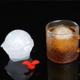 thumbnail image 2 of 5 moldes redondos para cubitos de hielo, para hacer whisky, para hacer hielo, para bar, utensilios de cocina (rojo) Tmvgtek Libre de BPA, 2 of 5