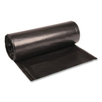 Boardwalk Super Extra-Heavy Grade Can Liners 38 x 58 2 Mil 60 Gallon Black 4 Rolls/CT 526