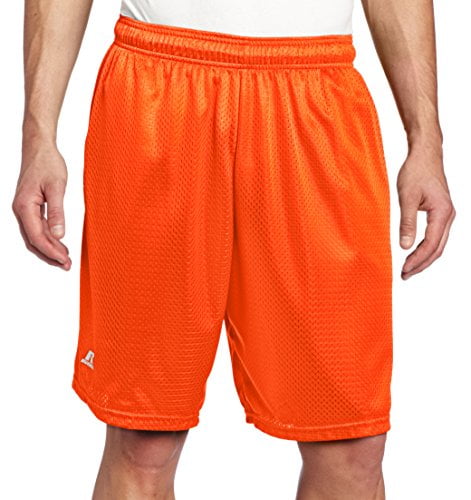 russell athletic mesh shorts with pockets