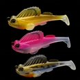 thumbnail image 2 of Pez saltador, pez saltador, cebo blando, anzuelo de cabeza de plomo recubierto de goma de PVC blando, cebo Luya, 2 of 5