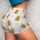 thumbnail image 4 of Fotbe Beer Shorts Sin Costuras – Shorts Deportivos de Cintura Alta para Mujer, Elásticos para Gimnasio, Yoga, Running o Ciclismo-Medium, 4 of 8