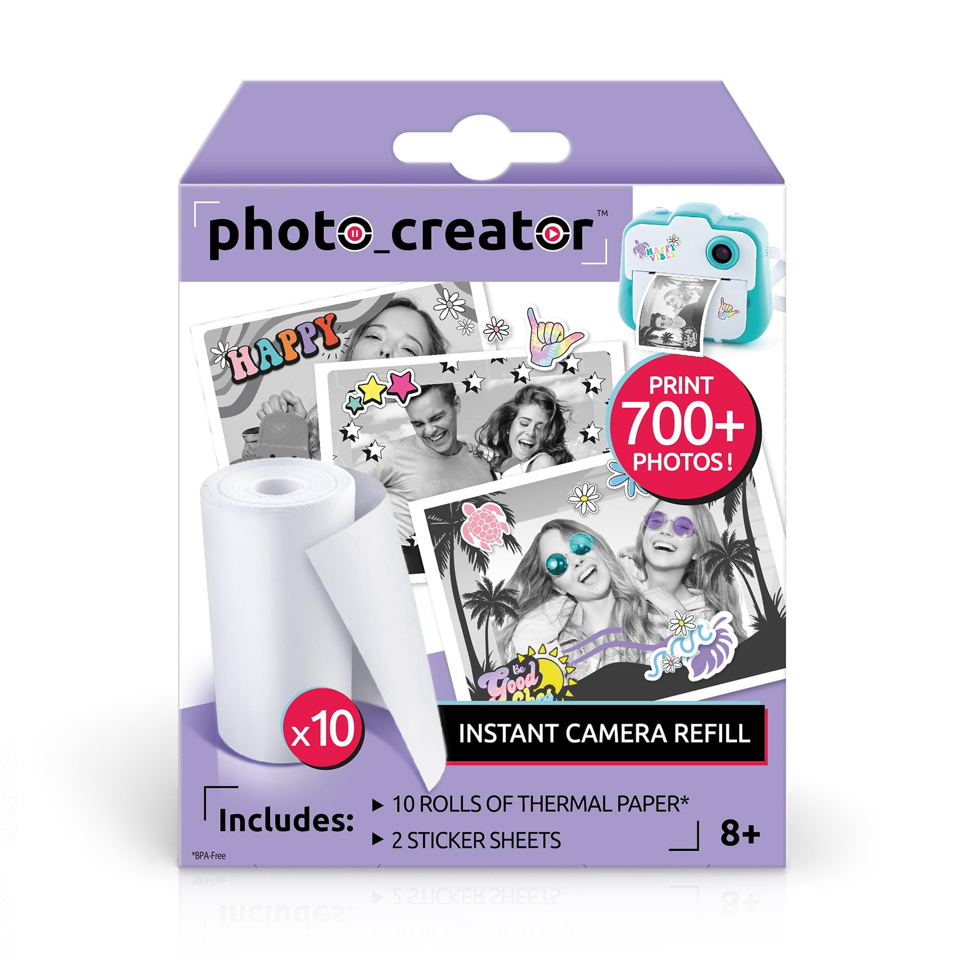 Photo Creator Instant Camera Thermal Paper Refill – 10 Rolls