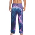 thumbnail image 1 of Balery Mystical White gorilla Jungle Pantalones de pijama para hombre, pijama ultraligero, pantalón de descanso-XX-Large, 1 of 6