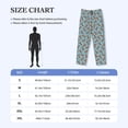 thumbnail image 4 of Fotbe Funny Lobsters Pantalones de Pijama para Hombre, Pantalones de Dormir, Pantalones de Casa con Cintura Ajustable y Bolsillos-X-Large, 4 of 6