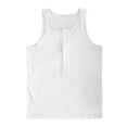 thumbnail image 6 of Men's Solid Color Mesh Hooded V-Neck Hollow Thin Sleeveless Loose Fit Vest Top for Summer Casual Wear Mens Muscle Gym Tank Top Breathable Sleeveless Shirts for Active Men, 6 of 7