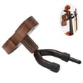 thumbnail image 1 of Support Mural pour Violon, Couleur Bois, Supporte Fermement, Installation Facile, Support Professionnel pour Violons avec Crochets pour Arcs pour Studio, 1 of 7