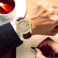 thumbnail image 4 of 【START】Gypsophila Watch Swiss Fully Automatic Mechanical Movement Diamond Dial Leather Watch Waterproof Date Week Function, 4 of 13