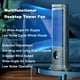 thumbnail image 2 of 3X Ventilador Sin Aspas de Escritorio, Aire Acondicionado Portátil Recargable por USB, Ventilador de Torre de Mesa Silencioso de 3 Velocidades, 2 of 5